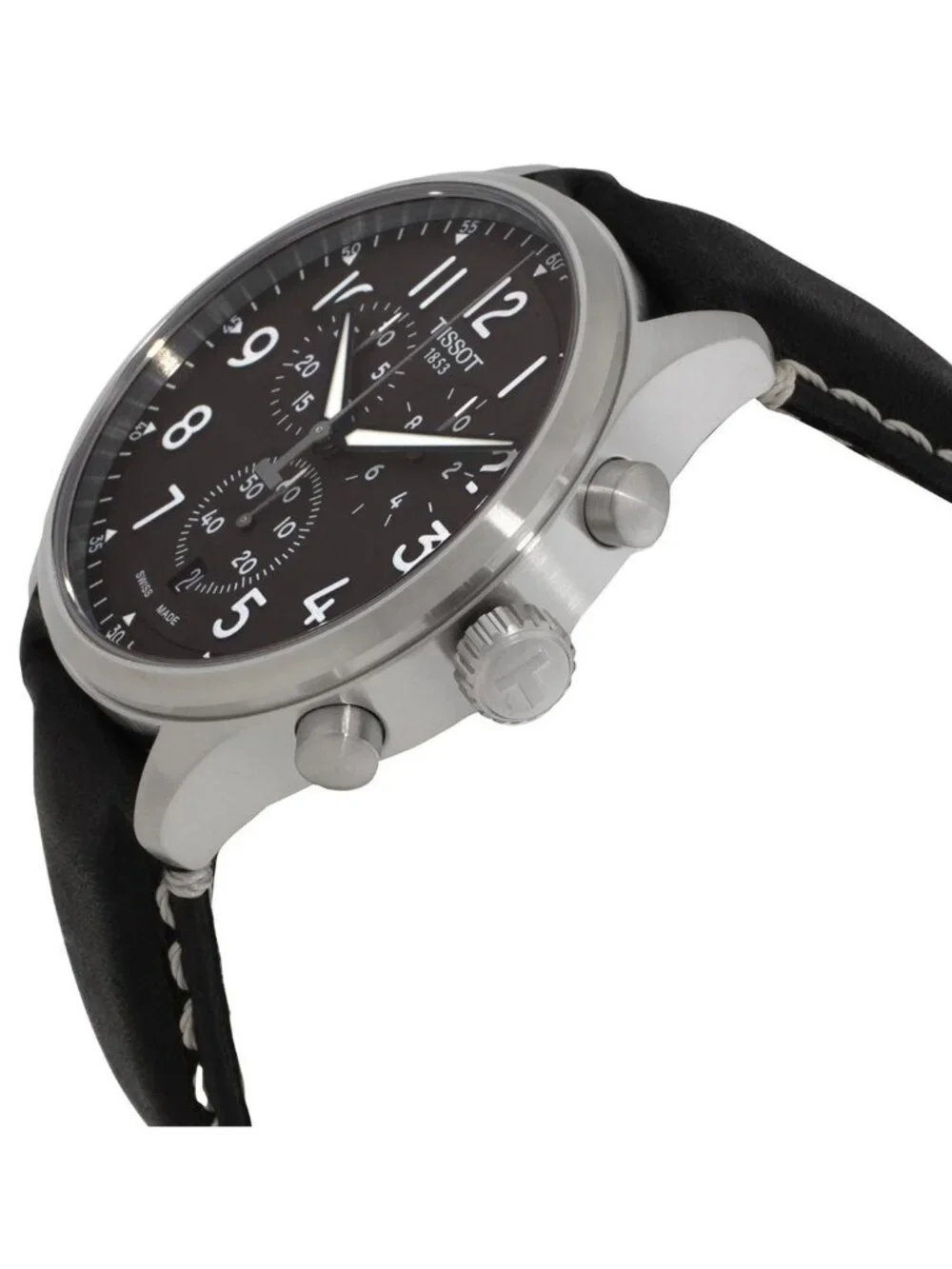 NWT Tissot Chrono XL Quartz Anthracite Dial Men's Watch